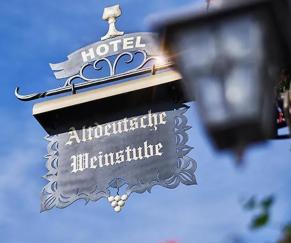Hotell Altdeutsche Weinstube Rüdesheim am Rhein